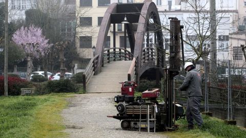 Sondeo del terreno, en marzo del pasado año, con vistas a la redacción del proyecto