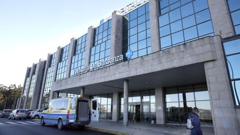 En el hospital de Barbanza hay nueve pacientes con covid ingresados.