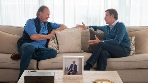 El presentador y el nuevo líder del Partido Popular