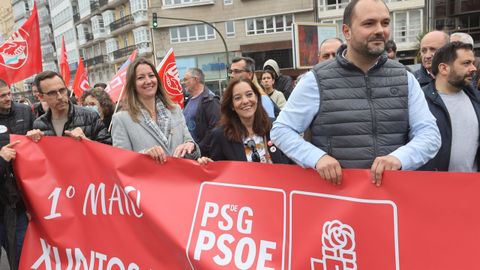 Manifestación del 1 de Mayo de UGT y CCOOO en A Coruña
