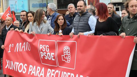 Manifestación del 1 de Mayo de UGT y CCOOO en A Coruña