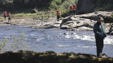 Búsqueda del niño de 10 años desaparecido en el río Miño en Arbo
