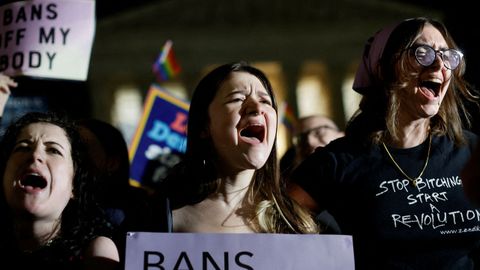 Protestas proaborto frente al Supremo, en Washington