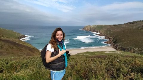 Laura Fontán trabaja en la Agencia Europea de Pesca gracias a una oportunidad que encontró buscando en la página web del organismo. 