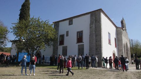 El albergue está en emplazamiento que ocupó un palacio obispal de verano en la Edad Media