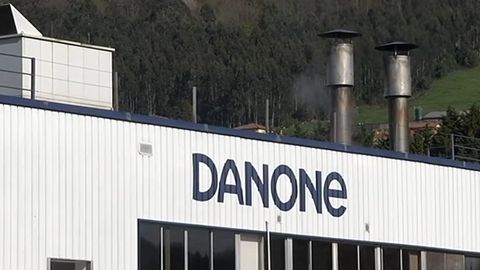 La fábrica de Danone en Salas