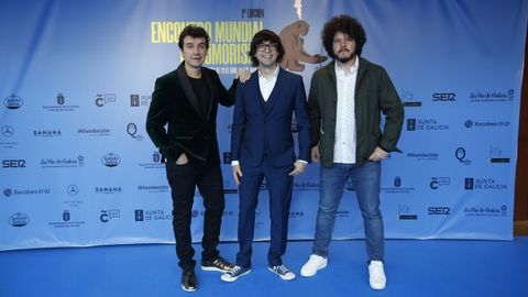 Javier Veiga, Piedrahíta y Xosé Antonio Touriñán