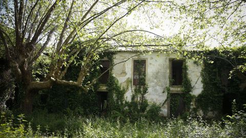 Imagen de archivo de pazo de los Serrano o Villa Celina, em Vilaboa