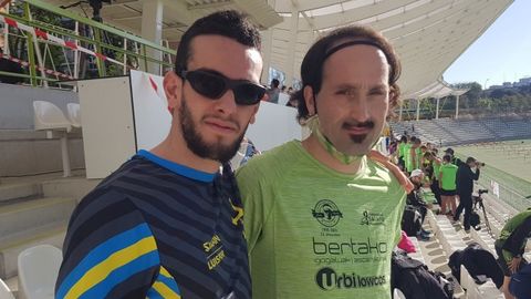 Luis Pastor y Chus Fernndez en el Campeonato de Espaa FEDDI 2022, que tuvo lugar en Madrid los das 5 y 6 de mayo