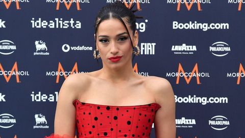Chanel, en una de las ceremonias de Eurovisión