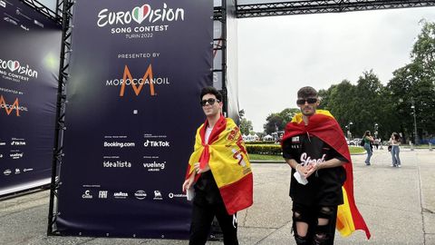 Una legión de españoles han viajado a Turín para apoyar a Chanel en el concurso