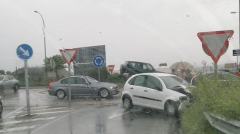 Accidente en Xinzo de Limia.