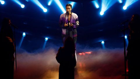 Otra imagen de Maro, de Portugal. Eurovisión