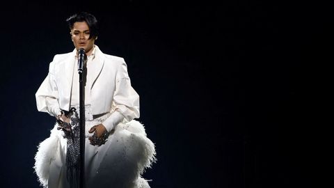 Sheldon Riley, de Australia, en Eurovisión