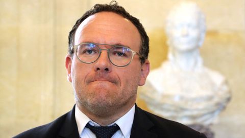 El nuevo ministro de Solidaridad del Gobierno francés, Damien Abad.