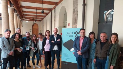 Presentación de la Feria del Libro de Gijón 'FeLiX' 2022, en el Centro de Cultura Antiguo Instituto