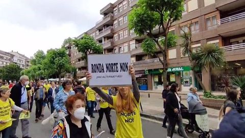 Movilización contra la Ronda Norte