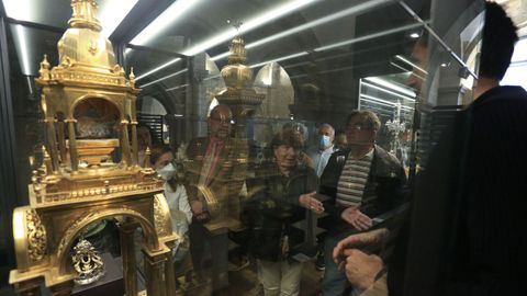 El primer acto de la Secal fue una visita al Museo Diocesano Catedralicio.