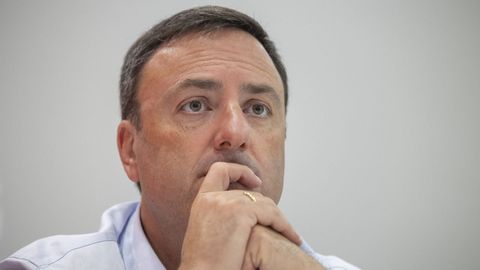 El secretario xeral del PSdeG, Valentín González Formoso, en una imagen de archivo.