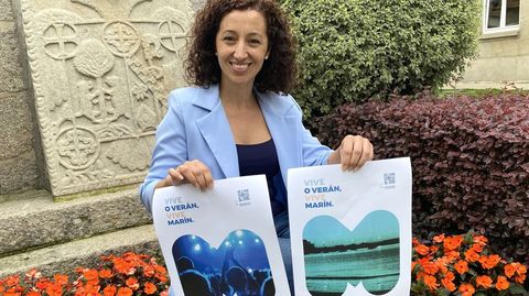 La concejala Marián Sanmartín presenta las actividades de «Vive o verán, vive Marín»