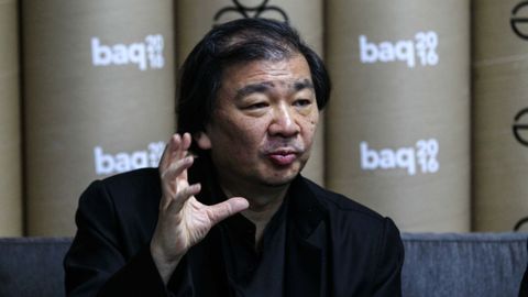 El arquitecto japonés Shigeru Ban