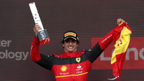Carlos Sainz logra su primera victoria en la fórmula 1