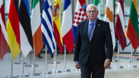 El Alto Representante de la UE para Poltica Exterior Exterior, Josep Borrell, evita responsbilizar a ninguno de los dos gobiernos involucrados