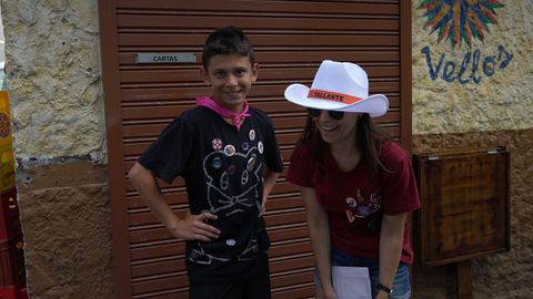 Imágenes del Maratason infantil de la Festa da Dorna de Ribeira