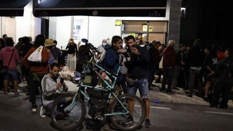El buen tiempo permitió trasladar la fiesta a la calle