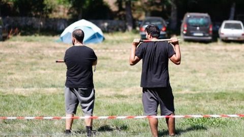 Para la celebración del torneo se acondicionó una zona