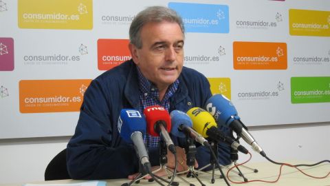 El presidente de la Unión de Consumidores de Asturias (UCE), Dacio Alonso