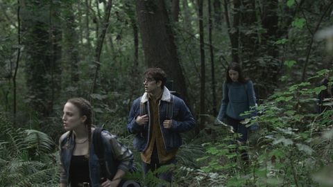 El bosque de La Cebera, en Lugones