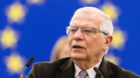 El jefe de la diplomacia europea, Josep Borrell