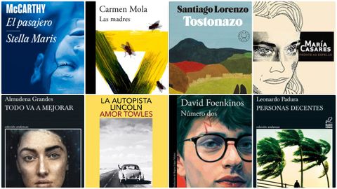 Algunas de las novedades literarias que trae el otoño.