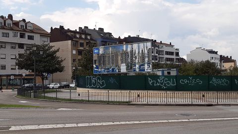 Parcela que subasta Adif en Oviedo