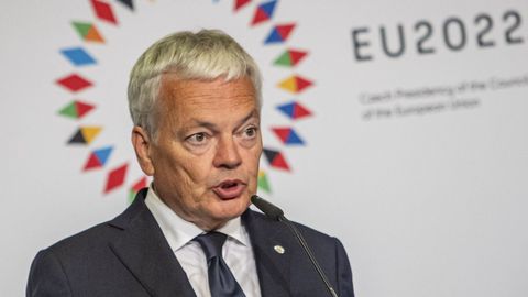 Didier Reynders, comisario de Justicia europeo, en una imagen de archivo.