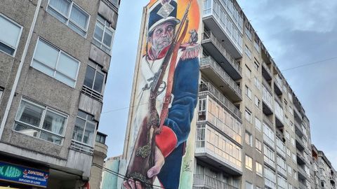 La obra de Diego As en el barrio de Coia 