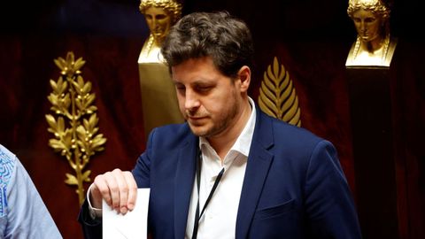 Julien Bayou, líder de los ecologistas en el Parlamento de Francia.