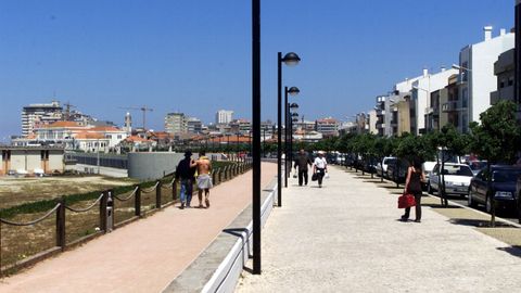 Imagen de archivo de las calles de Povóa de Varzim.
