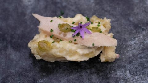 El plato ganador del Campeonato Nacional de Ensaladilla Rusa celebrado en el Congreso San Sebastin Gastronomika