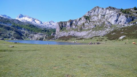 El lago Enol