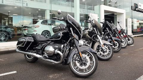 Algunos de los modelos de las motos que configuran la nueva oferta R18