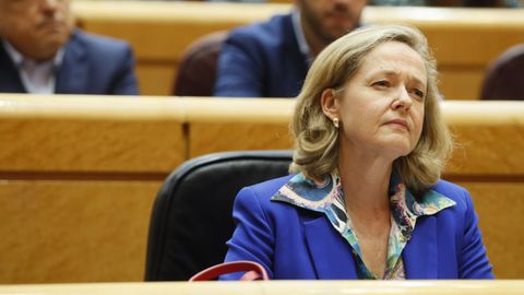 Nadia Calviño, vicepresidenta primera del Gobierno y ministra de Asuntos Económicos