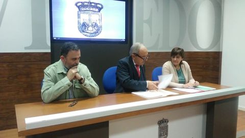 Ricardo Fernández, Wenceslao López y Ana Rivas