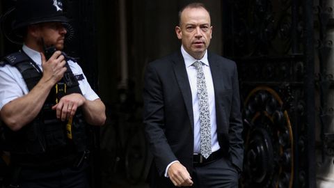 El ministro británico para Irlanda del Norte, Chris Heaton-Harris