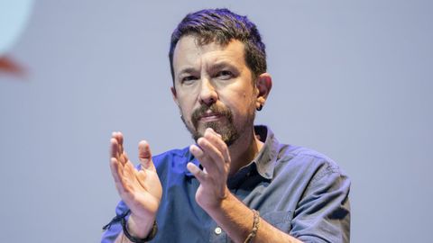 Pablo Iglesias, en el acto de la «Uni de otoño» de Podemos en Madrid