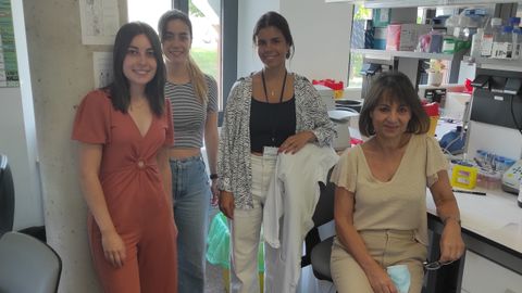 Parte del equipo formado por María Dolores Chiara, Ignacio Díaz, José María Enguita, Jaime San Juan, Lucía Celada, Tamara Cubiella, Nuria Valdés.