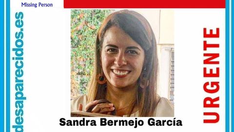 Sandra Bermejo, la joven de 32 años desaparecida en el Cabo Peñas el martes 8 de noviembre