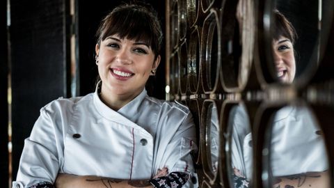 Lara Roguez, chef del restaurante Kraken ArtFood de Gijón