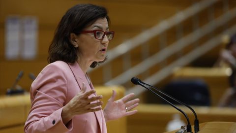 Eva Granados, portavoz del grupo socialista en el Senado